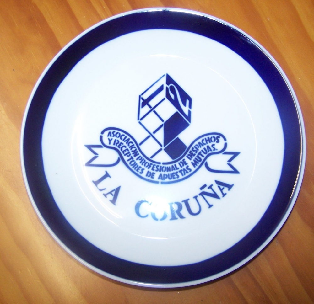 CERAMICA SARGADELOS PLATO 1X2 Plate Ceramique La Coruña